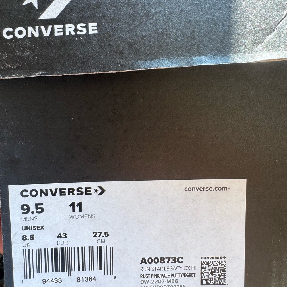 Converse Run Star Legacy CX in Rust Pink and Pale Putty